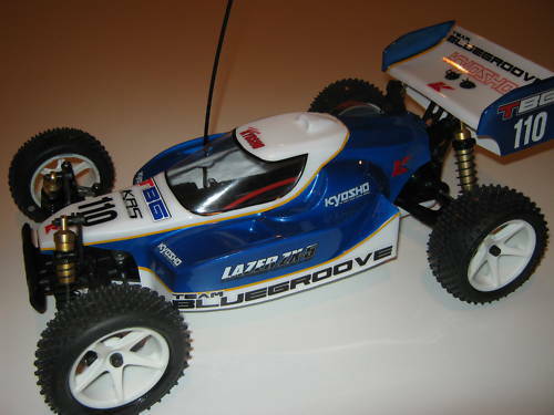 KYOSHO LAZER ZX BODY AND WING