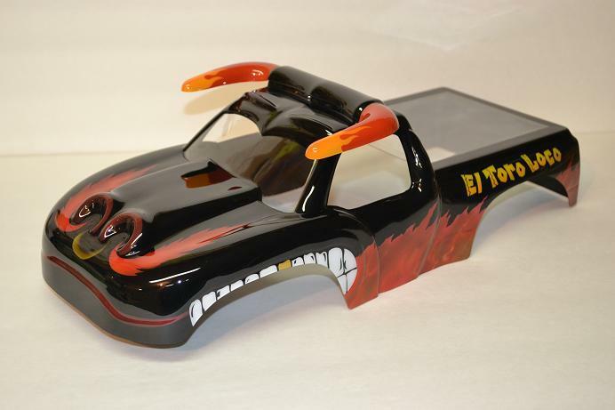 BULLDOZER BULL DOZER MONSTER JAM CHASSIS El Toro Loco