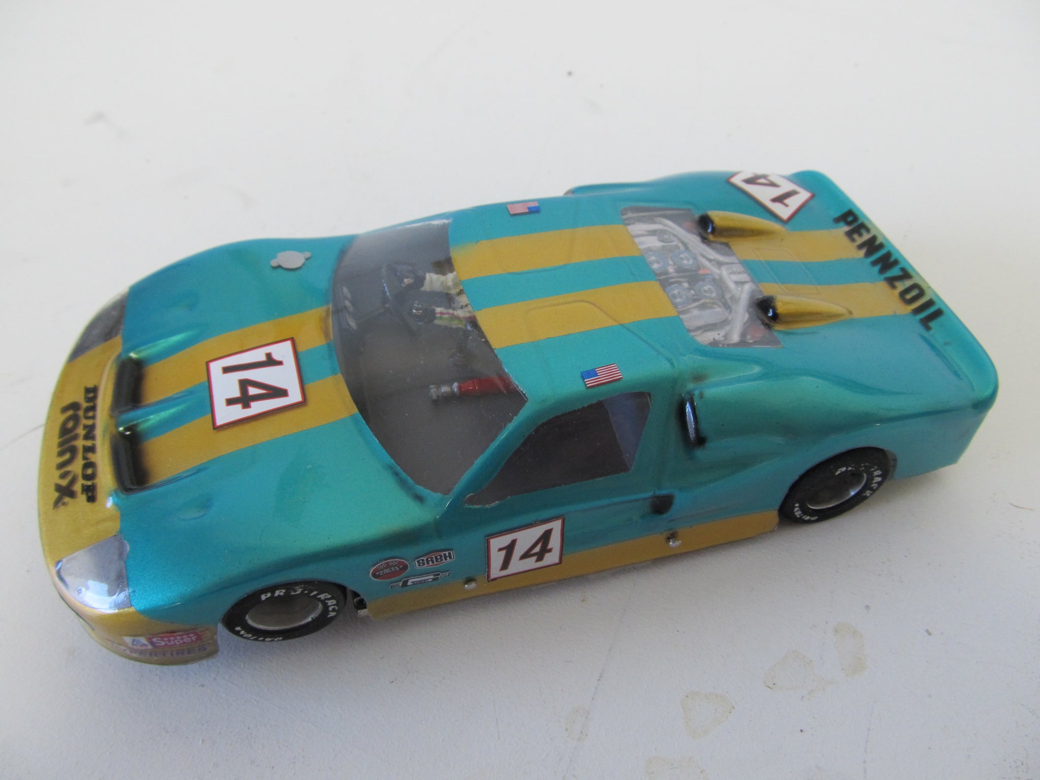 1/24 1966 GT40 MKII  BODY VINTAGE LEXAN