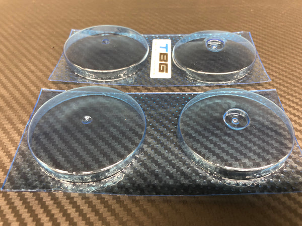 XX BUGGY LEXAN DISC WHEEL CAPS COVERS TEAM LOSI