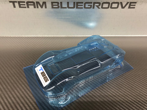 VINTAGE 1/24 MCLARE ELVA WIDE LEXAN BODY