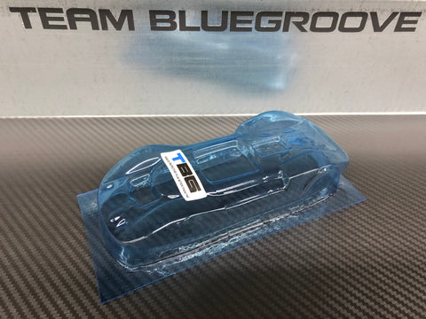 VINTAGE 1/24 MCLARE ELVA NARROW LEXAN BODY