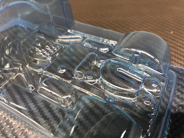 VINTAGE 1/24 RACE TRUCK RIG TRANSPORT LEXAN BODY