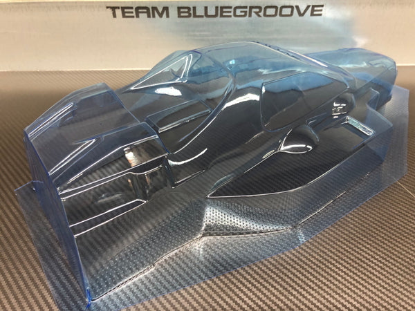 KYOSHO 1/8 TURBO BURNS BODY AND WING SET