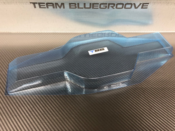 TBG RC10T FULL LENGTH UNDERTRAY VINTAGE RC10 T TUB UNDER TRAY COWL