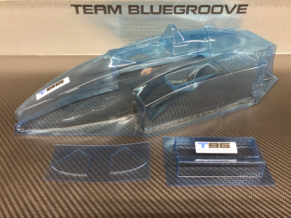 BRABHAM BT 50 BT50 F1 BODY AND WING SET FITS F101 F102 F103 vintage tamiya