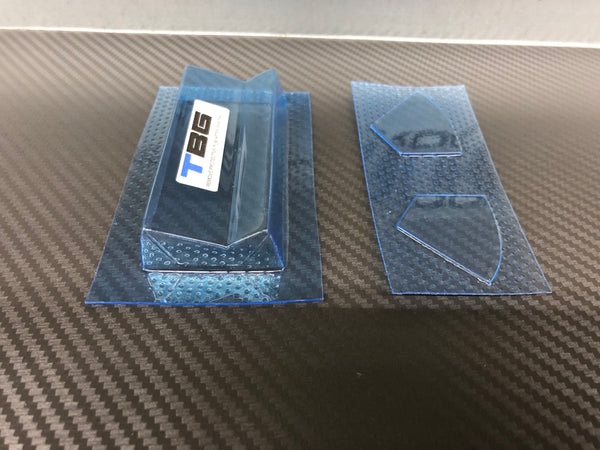 BRABHAM BT 50 BT50 F1 BODY AND WING SET FITS F101 F102 F103 vintage tamiya