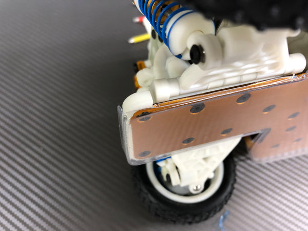 TBG UNDERTRAY FOR TEAM ASSOCIATED RC10 4X4 RALLY UNDER TRAY