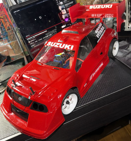 SUZUK ESCUDO PIKES PEAK BODY (200mm) FOR HPI RS4 RALLY CHASSIS