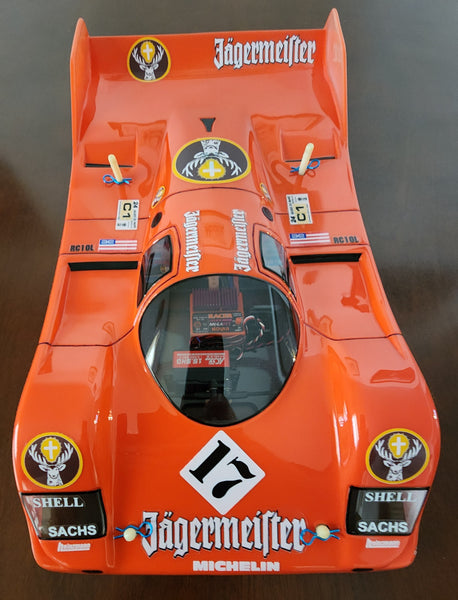 VINTAGE PORSCH 962 For 1/10 PAN CHASSIS RC10L 250mm -280mm Wb Super Rs4