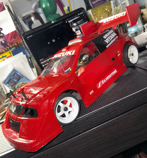 SUZUK ESCUDO PIKES PEAK BODY (200mm) FOR HPI RS4 RALLY CHASSIS