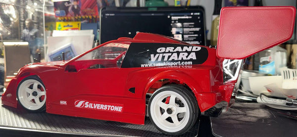 SUZUK ESCUDO PIKES PEAK BODY (200mm) FOR HPI RS4 RALLY CHASSIS