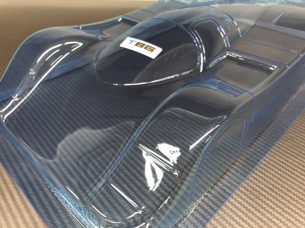 VINTAGE PORSCH 962 For 1/10 PAN CHASSIS RC10L 250mm -280mm Wb Super Rs4