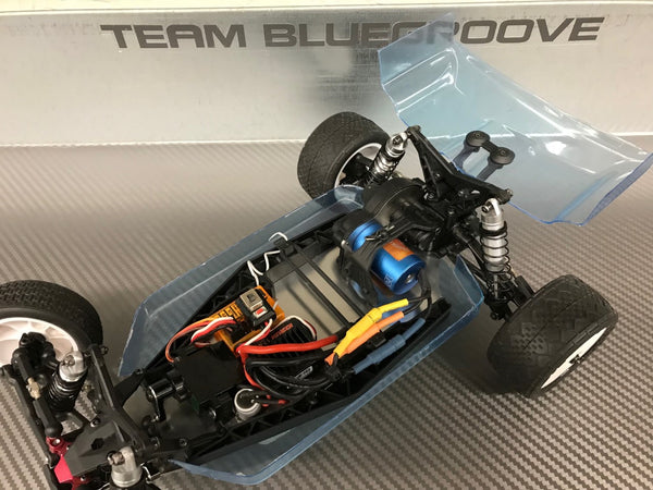 TBG BG4 BODY, WING AND UNDERTRAY FOR LOSI MINI B CHASSIS