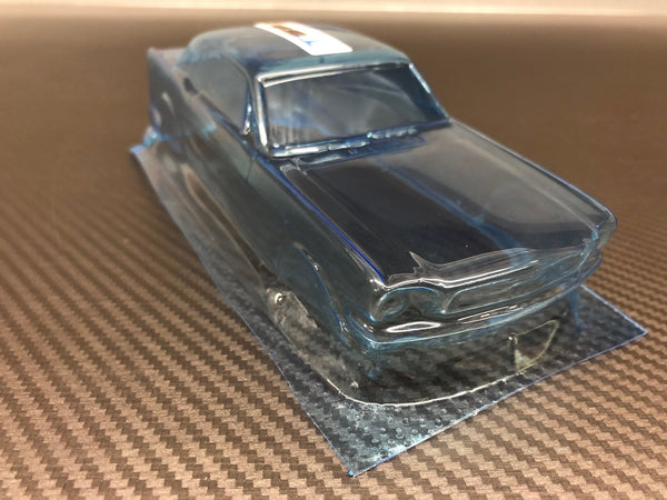 1/24 1965 MUSTANG HARD TOP BODY VINTAGE LEXAN