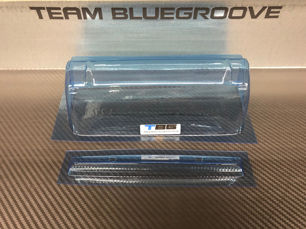 REAR BUMPER AND WING FOR PLYMOUT CUDA AAR BODY SET FOR VINTAGE HPI TRANS AM SERIES 17510