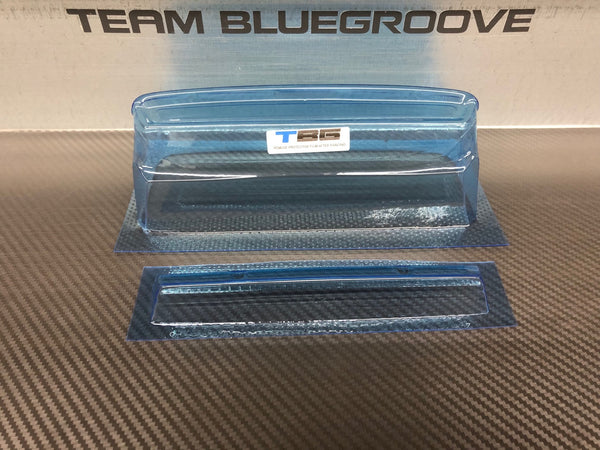 REAR BUMPER AND WING FOR DODG 1970 CHALLENGER BODY HPI RACING TRANS AM SERIES 105106 105108