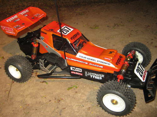 KYOSHO GALLOP MKII BODY AND  WING