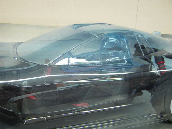HPI WR8 LEXAN INTERIOR W/DRIVER TOP COVER OVERTRAY  by TBG for coupe CLEAR body