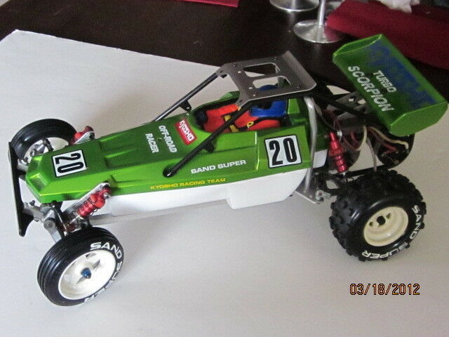 TBG TUB FOR KYOSHO SCORPION CHASSIS TURBO BEETLE TOMAHAWK SIDEWINDER C