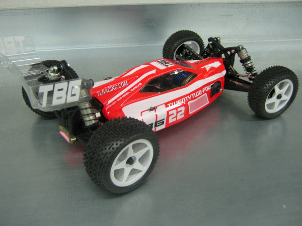 TLR 22-4 BODY, WING AND UNDERTRAY SET LOSI