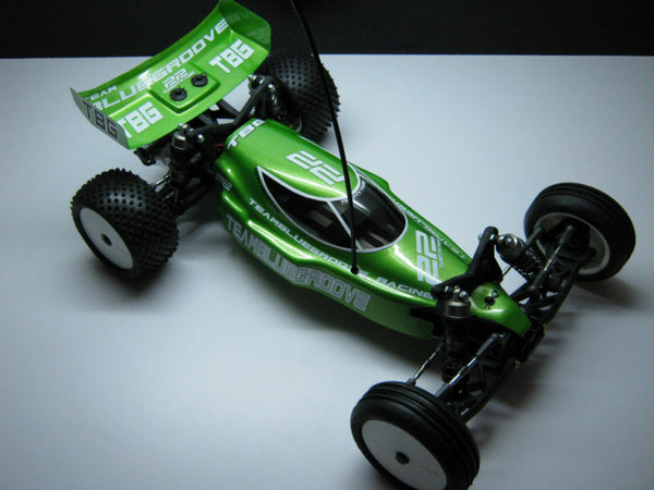 TBG PC-22 BODY AND WING FOR TLR-22 LOSI