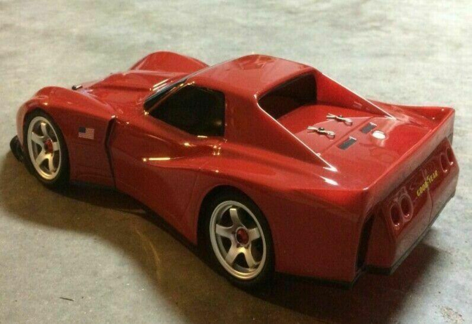 1/16 CHEVY CORVETTE GREENWOOD BODY FOR TRAXXAS RALLY