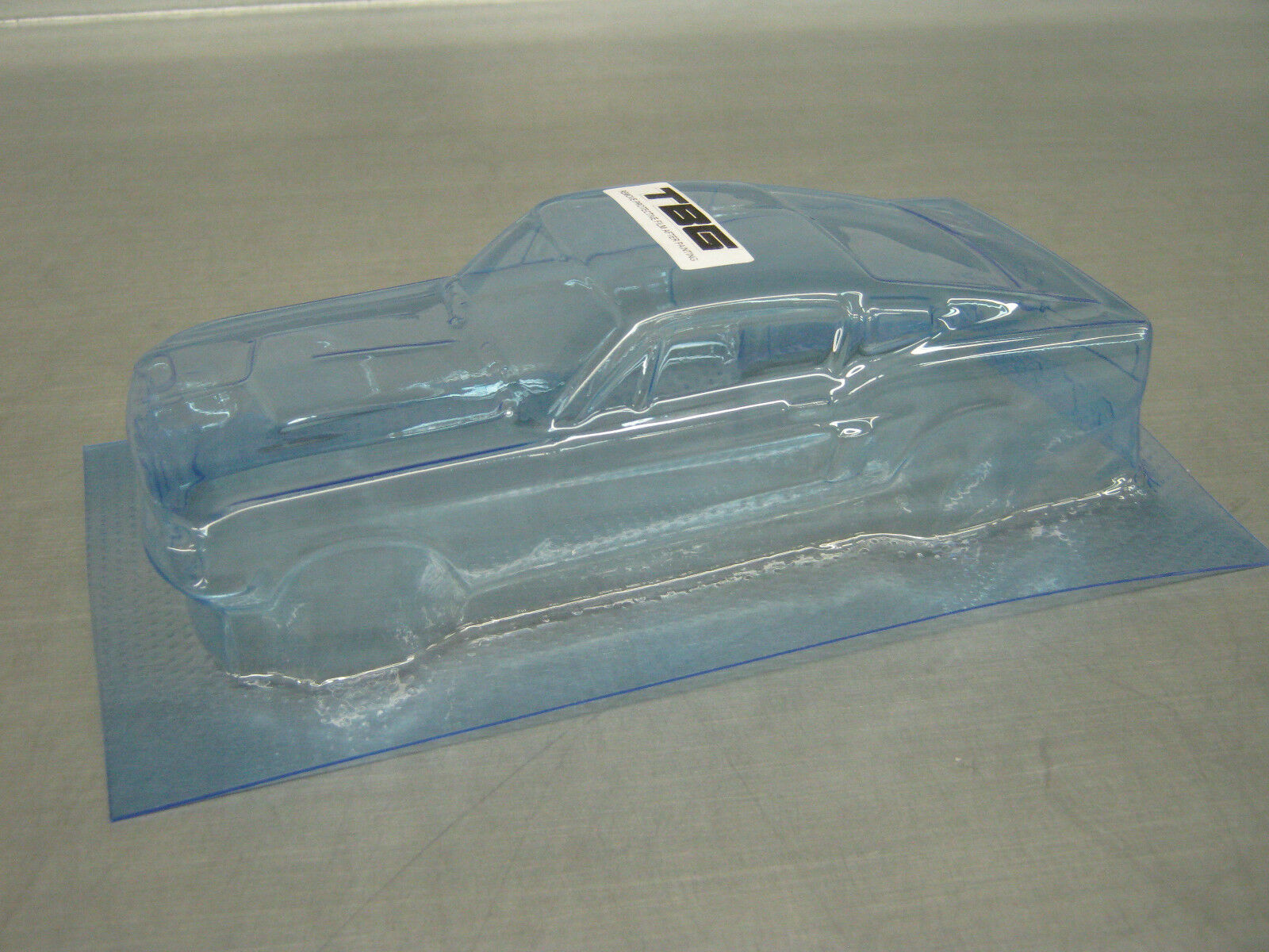 1/24 1966 GT 500 MUSTANG TYPE BODY CLEAR LEXAN VINTAGE