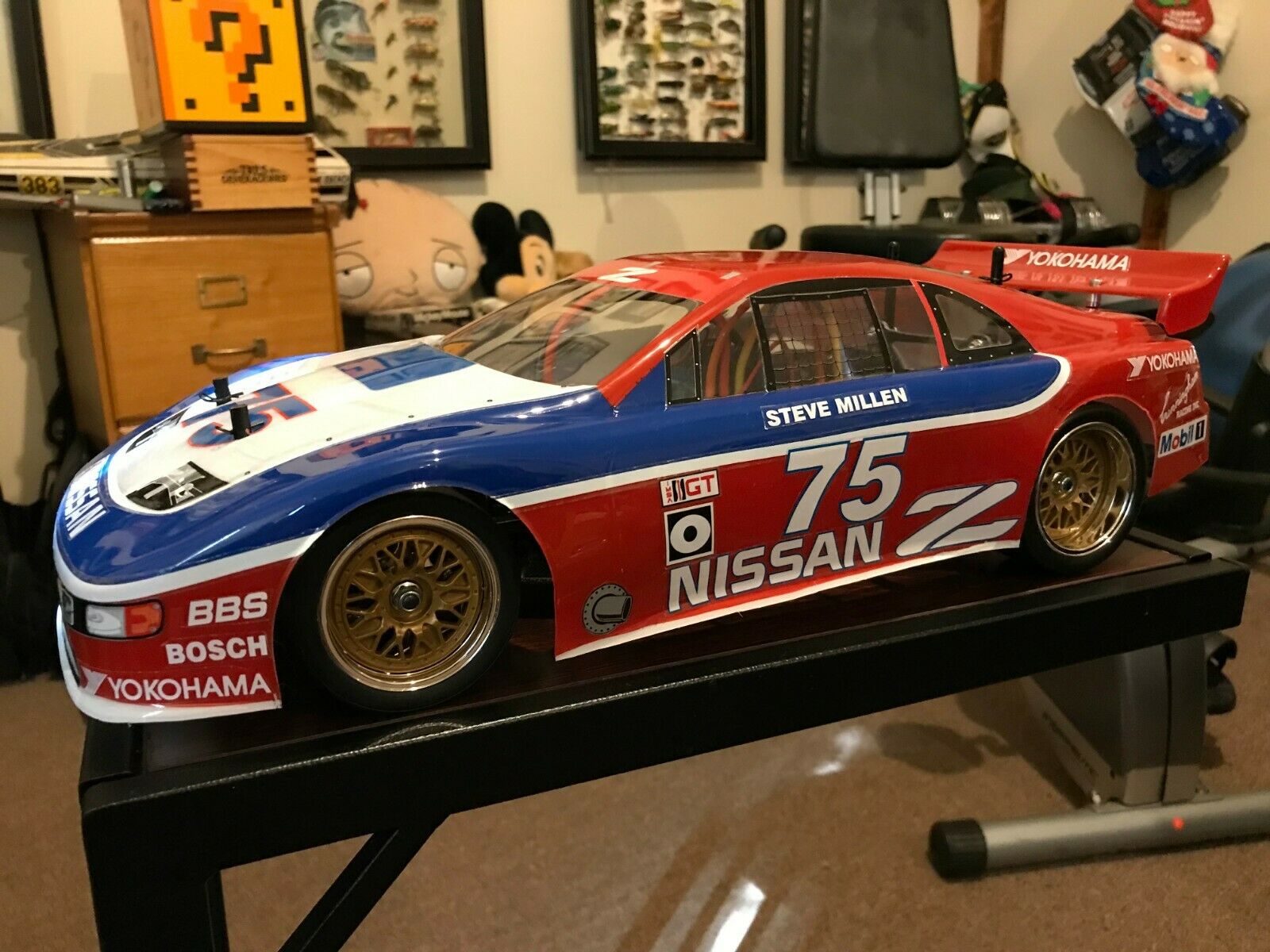 NISSA 1/10 300ZX IMSA GTO BODY FOR TAMIYA group c chassis – Team