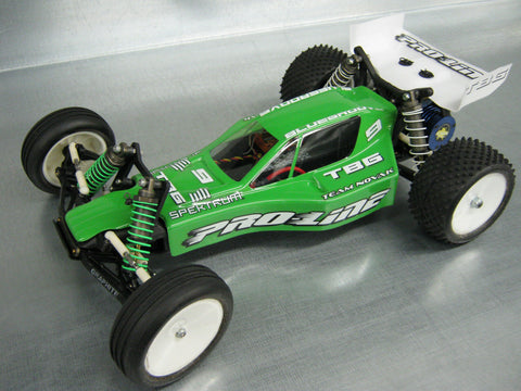 TEAM LOSI BK2 BK-2 XXX BUGGY BODY AND WING